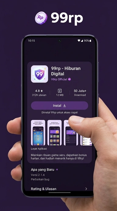 Tampilan halaman APK 99rp