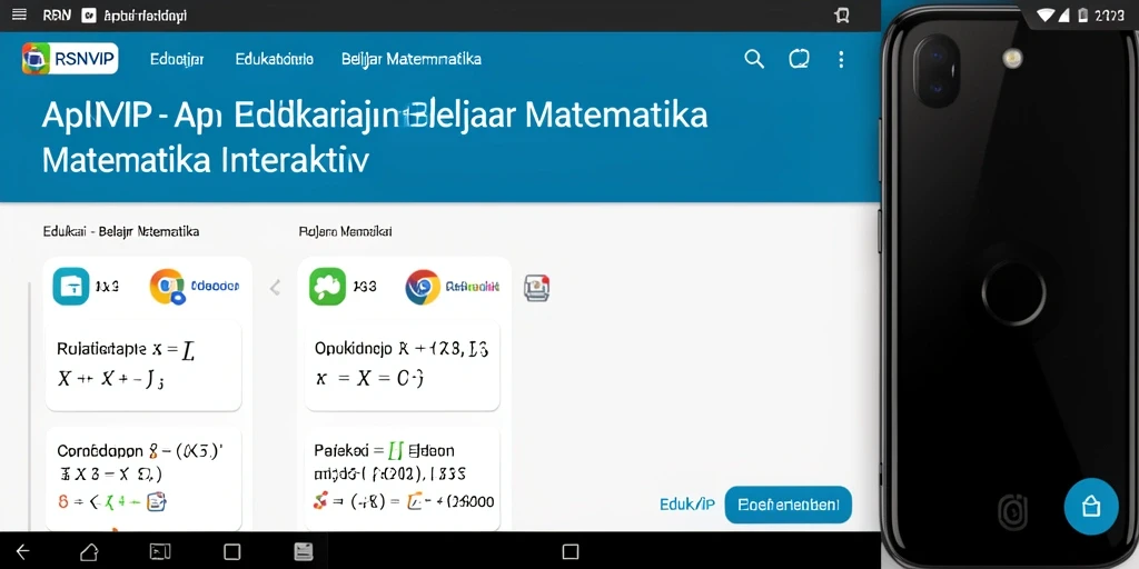 Tampilan antarmuka pengguna RSNVIP yang menarik dan interaktif.